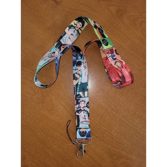 Best Japan Anime Series Haikyuu Characters Cell phone Holder Multicolor Lanyard - Picture 2 of 6